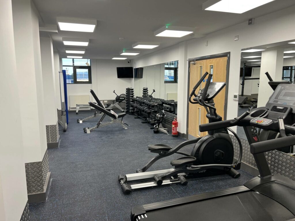 New onsite gym supports the wellbeing of Sanderson employees. 4 Sanderson Transport