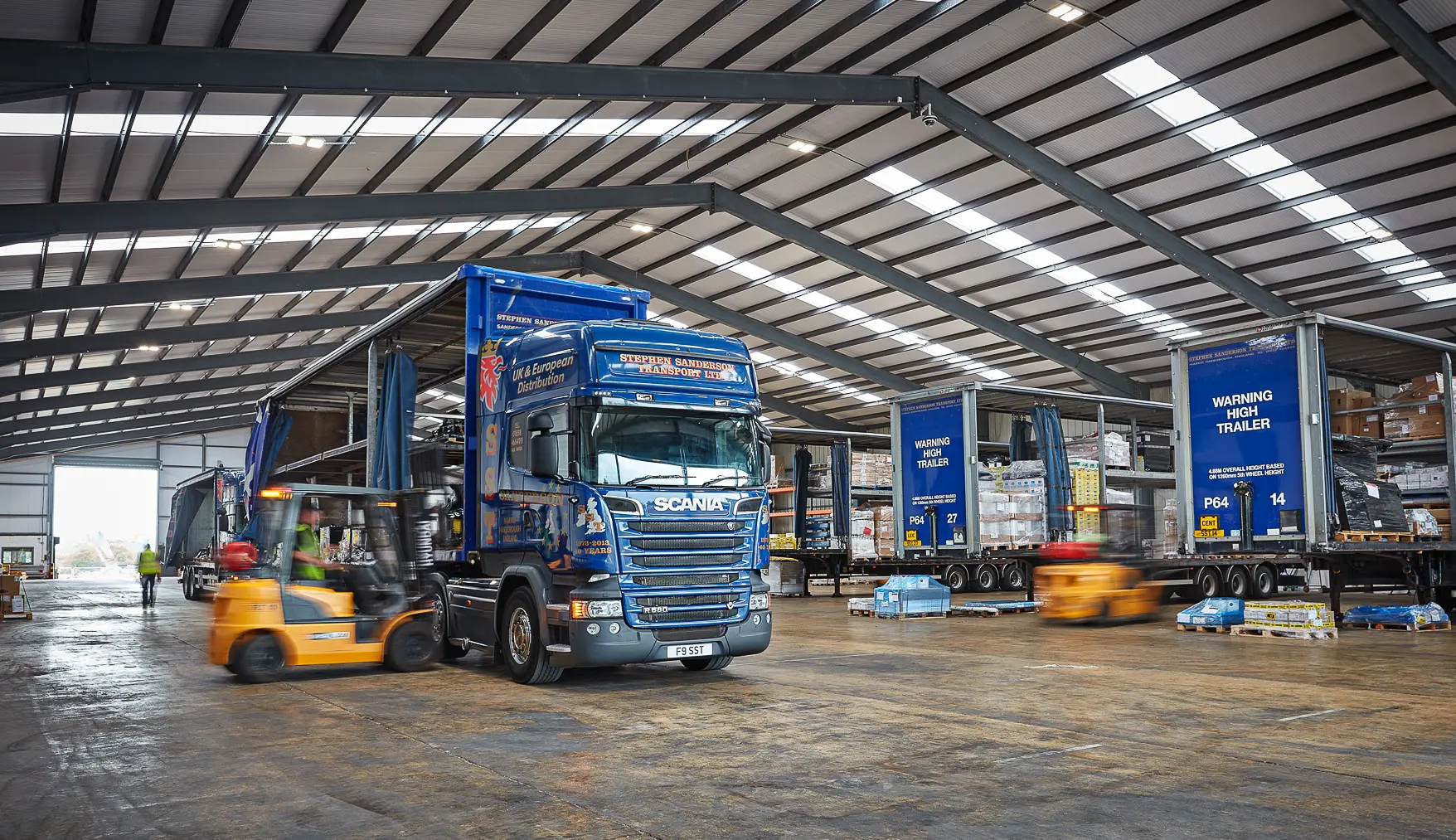 General haulage and palletline transport operations move to corby